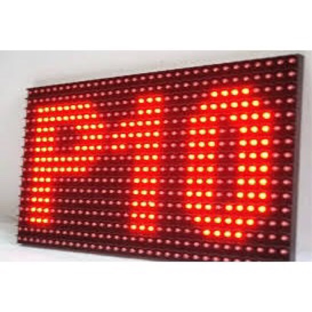 Tấm p10 đỏ ngoài trời