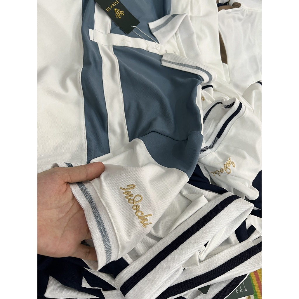 - Áo thun nam POLO thiết kế vải cá sấu cotton cao cấp ngắn tay cực hot