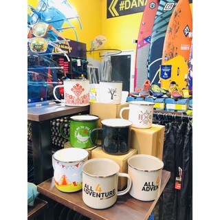 Cốc tráng men dã ngoại cắm trại
