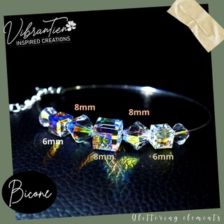 Pha lê nón Swarovski Áo lớn 8mm