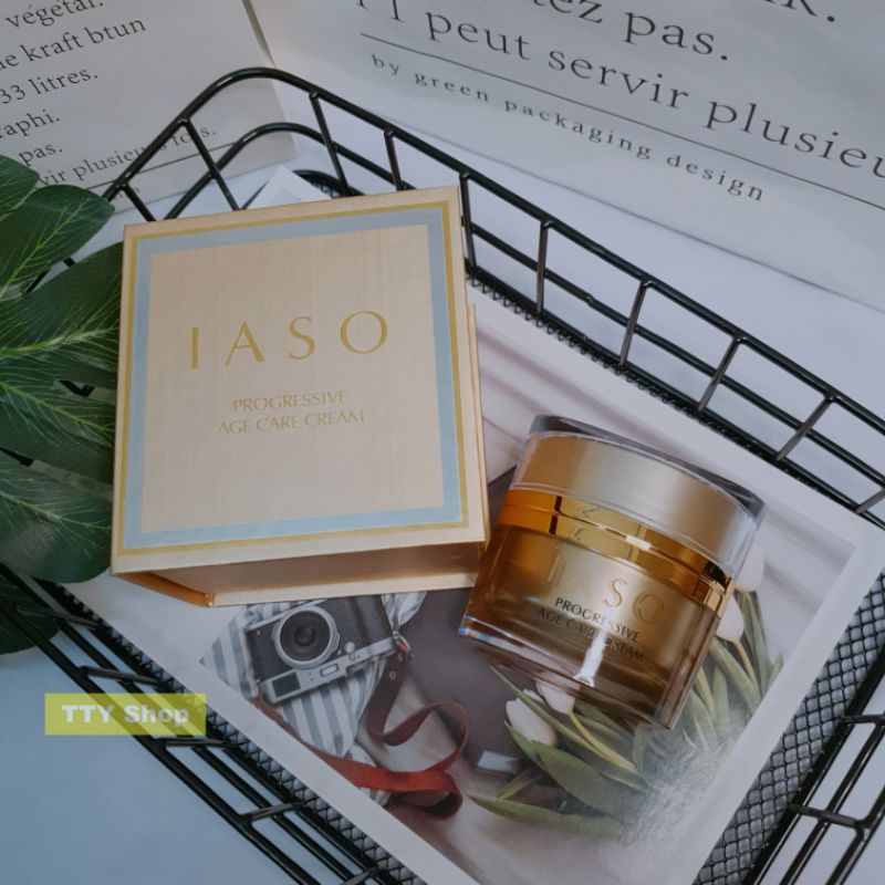 Kem dưỡng ngừa lão hóa da và làm mờ nếp nhăn IASO Progressive Age Care Cream 45g