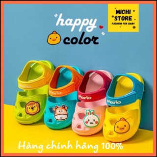 [SANDAL QUAI DÁN ẢNH THẬT] Dép trẻ em chính hãng Cheerful Mario siêu nhẹ siêu êm siêu mềm cho bé trai và bé gái