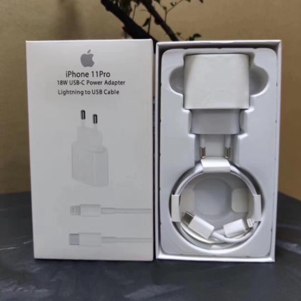 Bộ sạc nhanh Ip PD 18W sạc tất cả dòng ip11