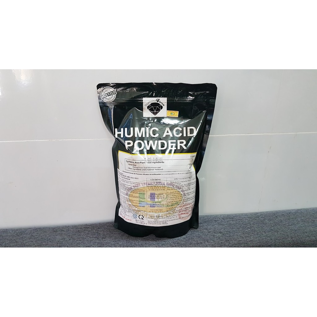 Phân bón Humic Acid Powder 95% Nhập Khẩu Mỹ Túi 1kg