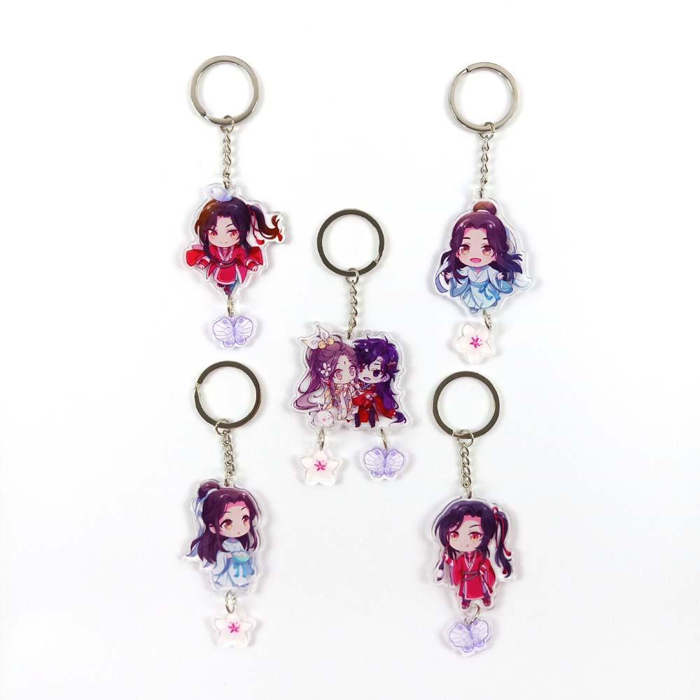 Lanfy Tian Guan Ci Fu Móc Chìa Khóa Acrylic Anime Xie Lian Hua Cheng