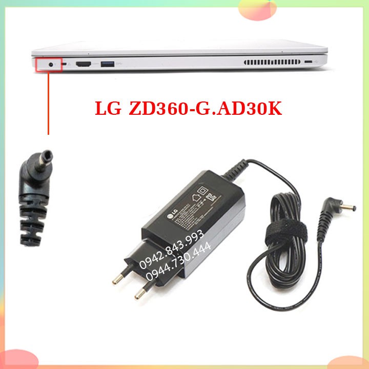 Sạc laptop LG ZD360-G.AD30K 19v 2.1a_adapternguongiare