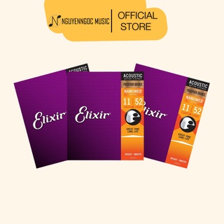 Dây Đàn Guitar Elixir Cao Cấp, Chính Hãng
