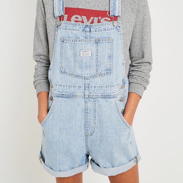 Quần yếm nữ jeans levis