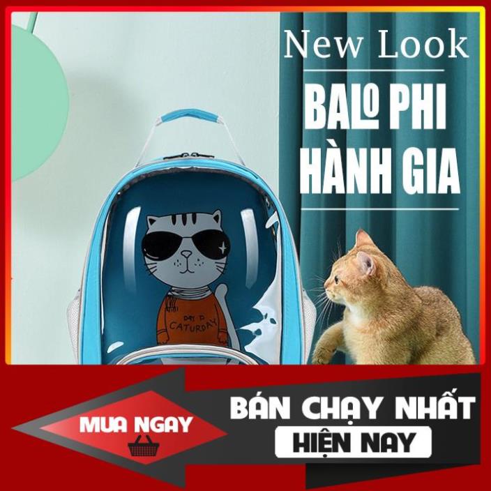 Balo Phi Hành Gia Vận Chuyển Thú Cưng Chó Mèo Kèm Thảm Lót Hàng Đẹp