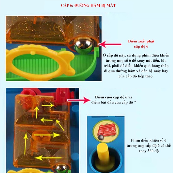 ĐỒ CHƠI THÁM HIỂM MÊ CUNG 3.D, ĐƯỜNG ĐUA MÊ CUNG BÓNG 3Đ CHO BÉ TRAI BÉ GÁI GIÚP PHÁT TRIỂN TRÍ THÔNG MINH