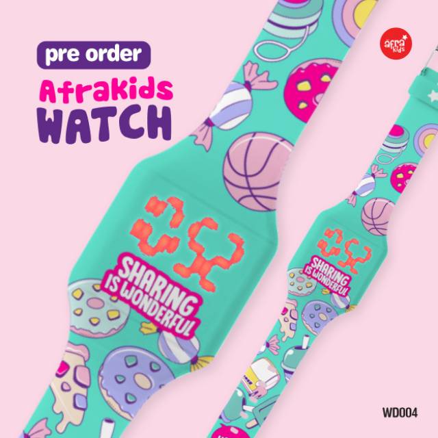 Đồng Hồ Đeo Tay Afrakids Thiết Kế Xinh Xắn Cho Bé | BigBuy360 - bigbuy360.vn