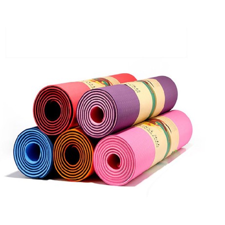 THẢM TẬP YOGA TPE 2 LỚP DÀY 6mm, 8mm hàng cao cấp chống trơn trượt, hàng đẹp