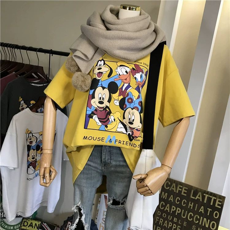 [55] [HÌNH THẬT]áo thun nữ ⚜️FREESHIP⚜️ Thun Nữ Hàng Unisex Phông Nữ Quảng Châu [Thun Nu] | BigBuy360 - bigbuy360.vn