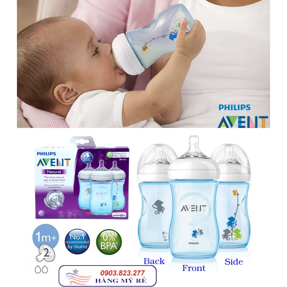 Bình Sữa Cổ Rộng À-ven