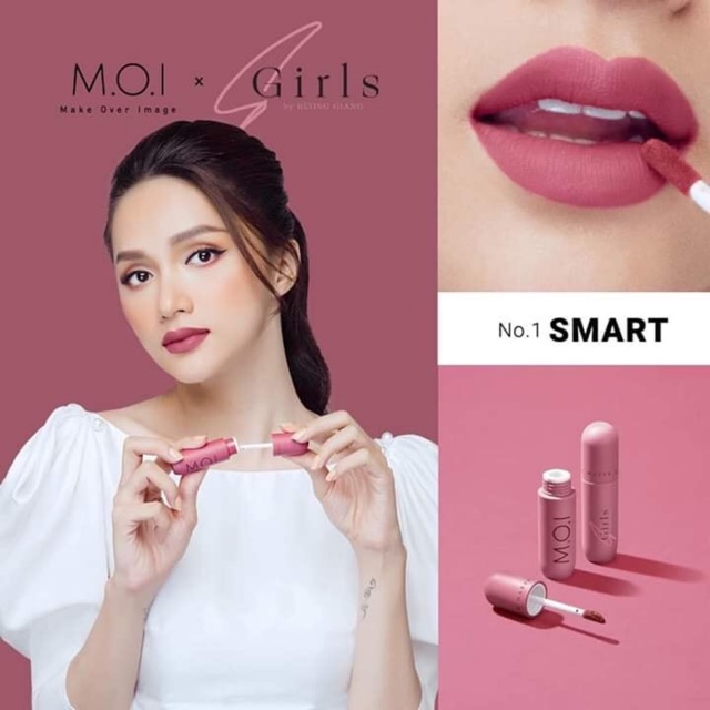 [CHÍNH HÃNG] - SON KEM THƯƠNG HIỆU MOI COSMETIC MÀU HỒNG TÍM ĐẤT