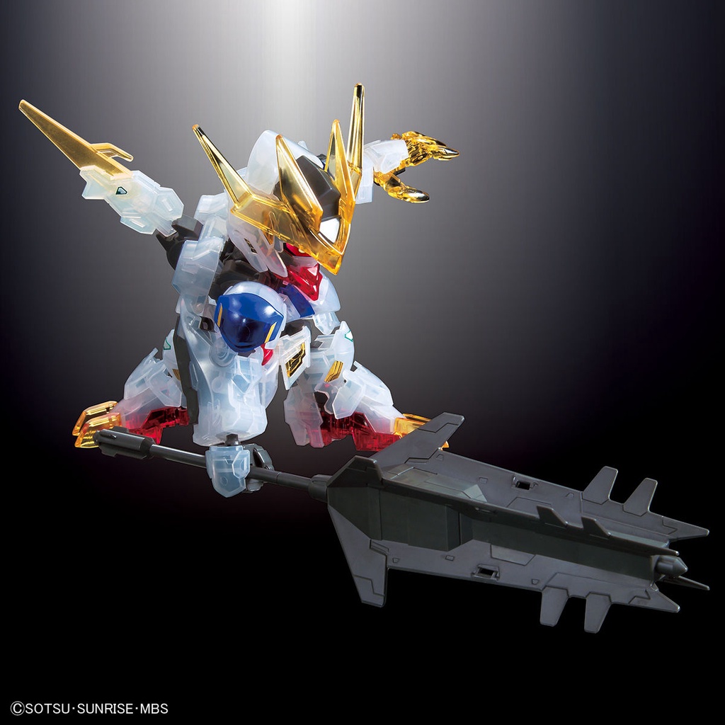 Mô Hình Lắp Ráp Gundam SD CS Barbatos Lupus Rex Clear Color (có 2 frame SD và CS)