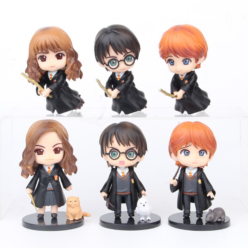 Set 6 Đồ Chơi Mô Hình Các Nhân Vật Trong Phim Harry Potter