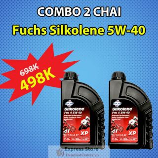 COMBO 2 NHỚT FUCHS SIKOLENE 5W40 PRO 4 XP (ĐỨC) - Dầu Nhớt Center | ExpressStore