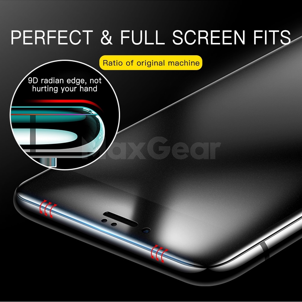 Kính cường lực nhám 9H bảo vệ màn hình cho Samsung Galaxy A7 A9 A8 A6 J4 J6 J8 Plus 2018 J2 J5 J7 Prime Pro