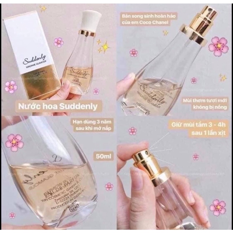 Nước hoa Suddenly Madame Glamour Đức 50ml