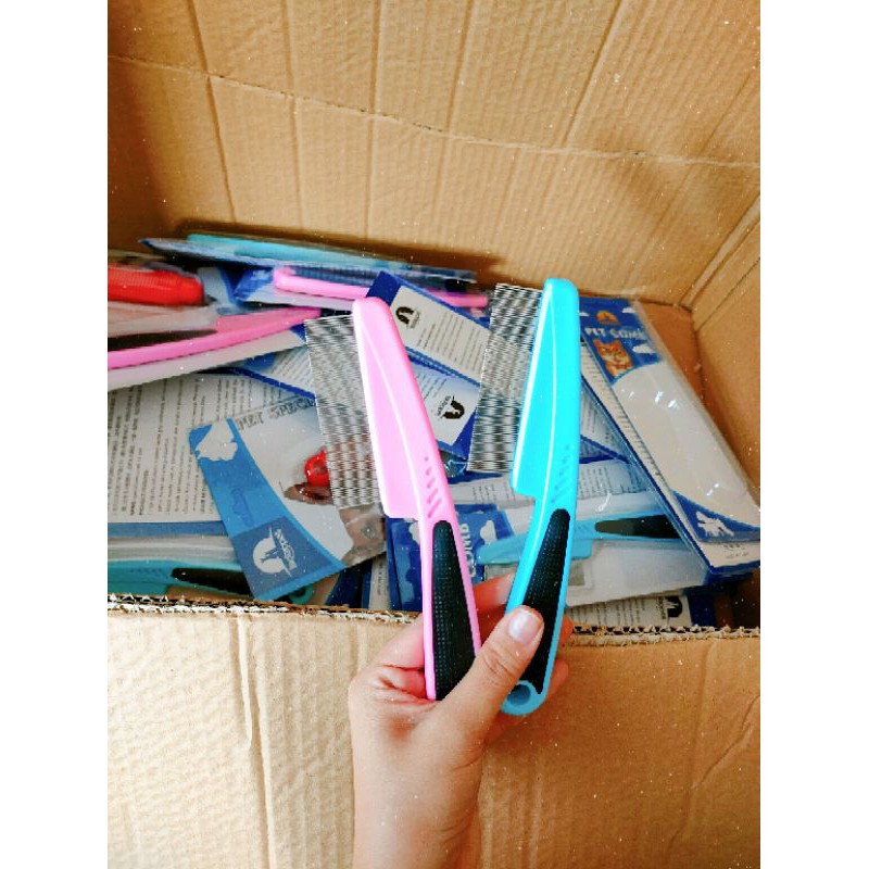 [Mã PET50K giảm Giảm 10% - Tối đa 50K đơn từ 250K] Lược chải lông miệng bông tơi cho thú cưng