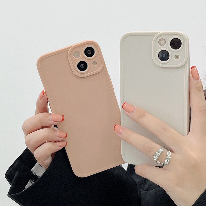 Ốp điện thoại tpu mềm thiết viền bảo vệ mắt camera thích hợp cho iphone 7 8 plus 11 pro max 12 mini 13 XR XS