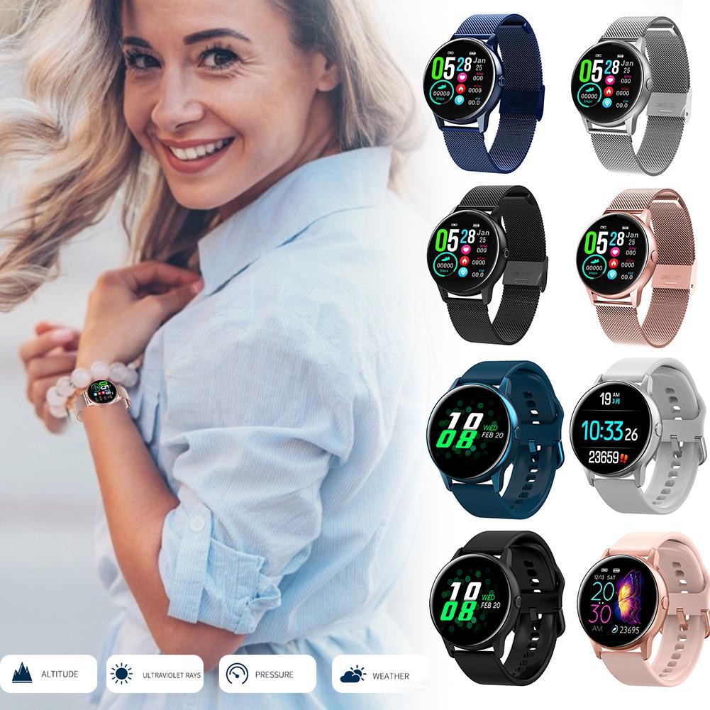 DT88 PRO Full Touch Đồng Hồ Thông Minh Phụ Nữ Vòng Đeo Tay Chống Nước ECG Theo Dõi Nhịp Tim Theo Dõi Giấc Ngủ Smartwatch