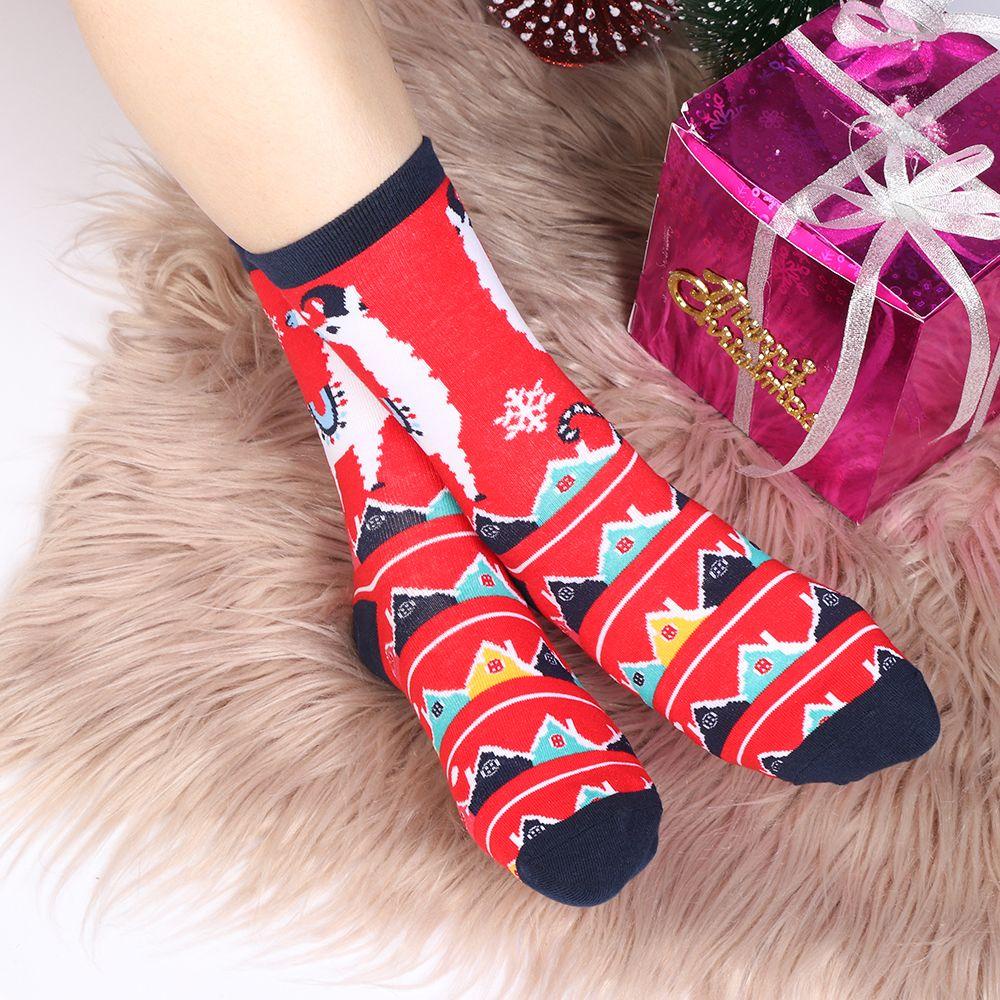 ME Vớ Giữ Ấm Họa Tiết Giáng Sinh