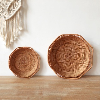 Rổ Mây Tre Đan, Đựng Mọi Vận Dụng, kích thước D22, D30