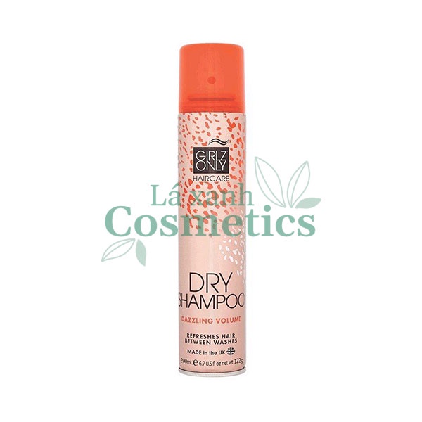 Dầu gội khô dry shampoo Girlz Only 200ml