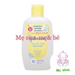 Sữa tắm gội toàn thân Johnson's baby 100ml