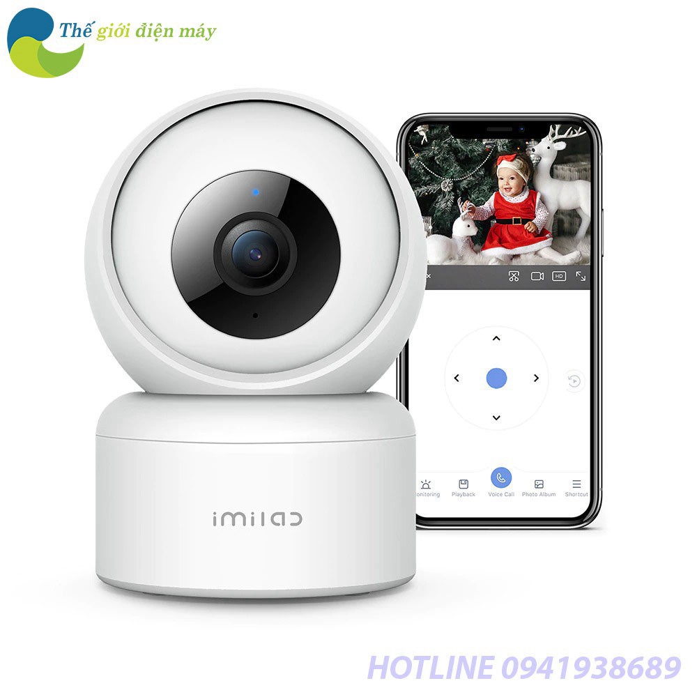 [SIÊU SALL ] [Bản quốc tế] Camera IP giám sát Xiaomi IMILAB C20 360 độ HD 1080P - Bảo hành 1 tháng - Shop Thế Giới Điện 