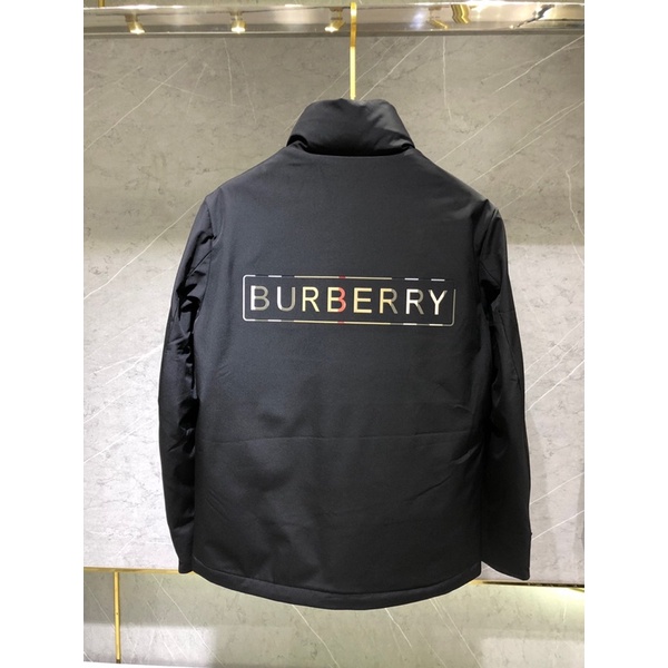 Áo khoác mùa đông cho nam siêu ấm thương hiệu Burberry BBR cao cấp