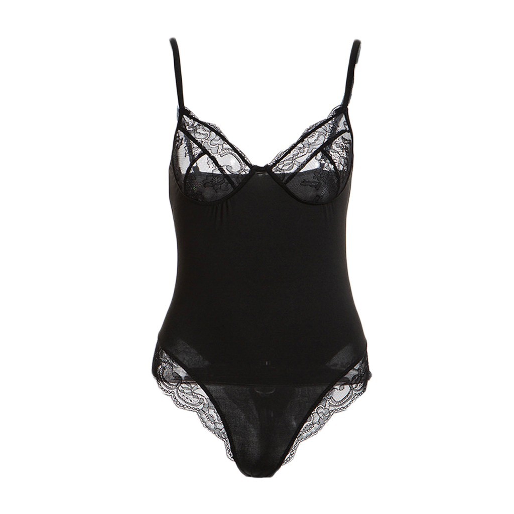Đồ lót liền thân phối ren xuyên thấu gợi cảm cho nữ | BigBuy360 - bigbuy360.vn