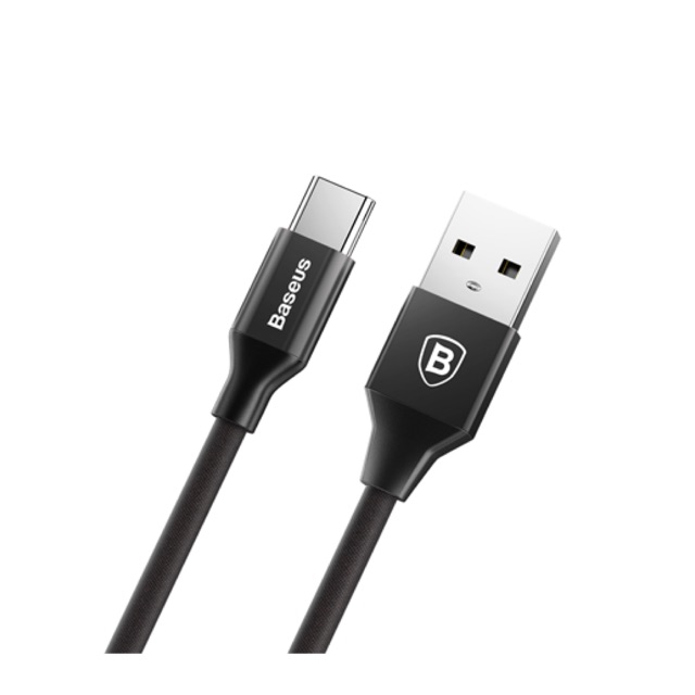 Cáp sạc nhanh, siêu bền Baseus Type C Yiven Series cho Samsung S8/9, Note 8/9 (3A, Quick charge)