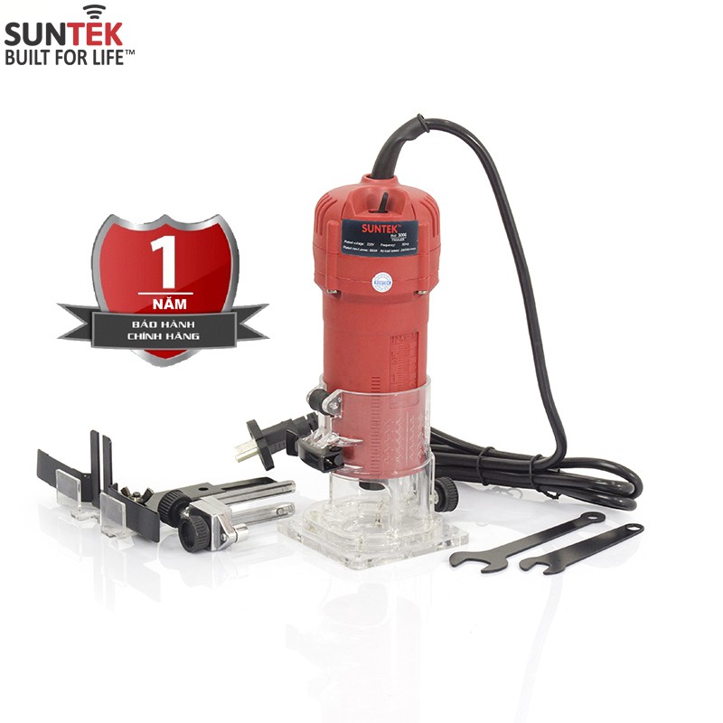 Máy Phay Gỗ SUNTEK 3006 680W - Công nghệ Đức chính xác, bền bỉ - Hàng Chính Hãng - Bảo hành 1 năm