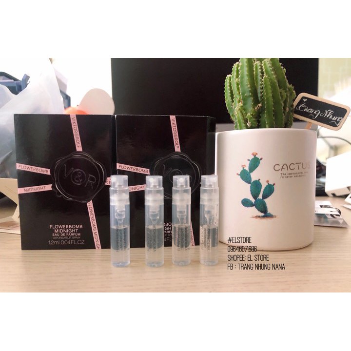 Vial Nước hoa Flowerbomb - Viktor&Rolf