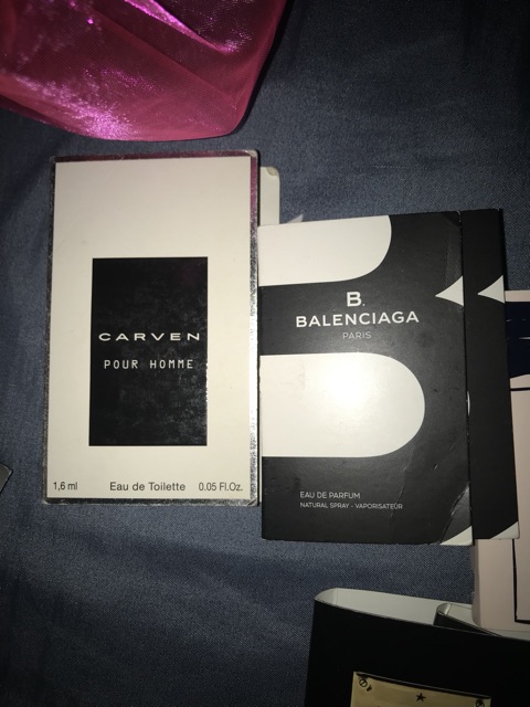 Sample nước hoa có sẵn Dolce gabana - Nejma - Balenciaga - Valentino .. dc tặng từ sephora - macys - bloomingdale