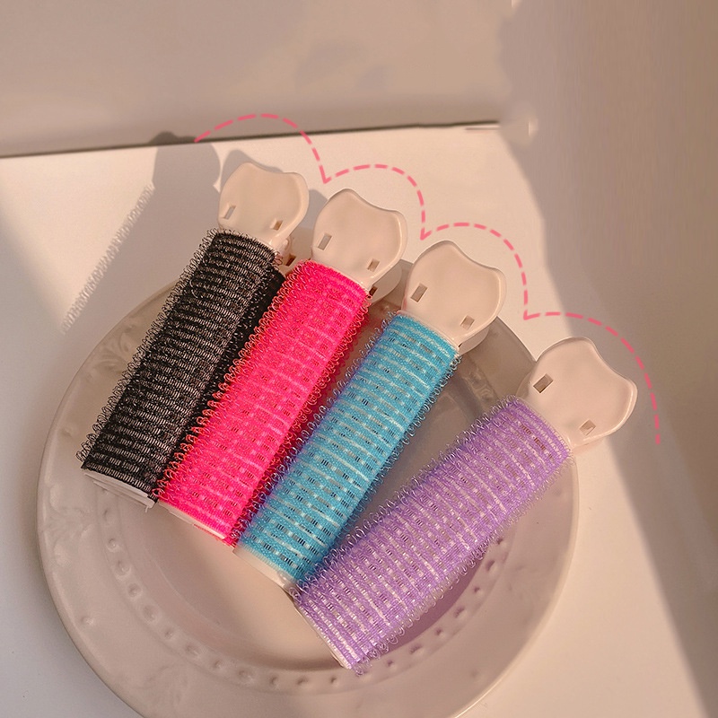 Kẹp phồng chân tóc mái LAGU Accessories lô uốn tự dính mái bay nữ đẹp phong cách Hàn Quốc