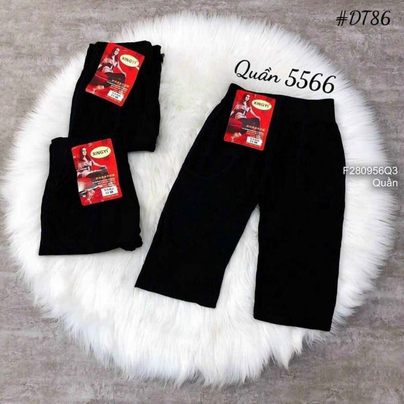 Quần legging ngố 5566 có túi