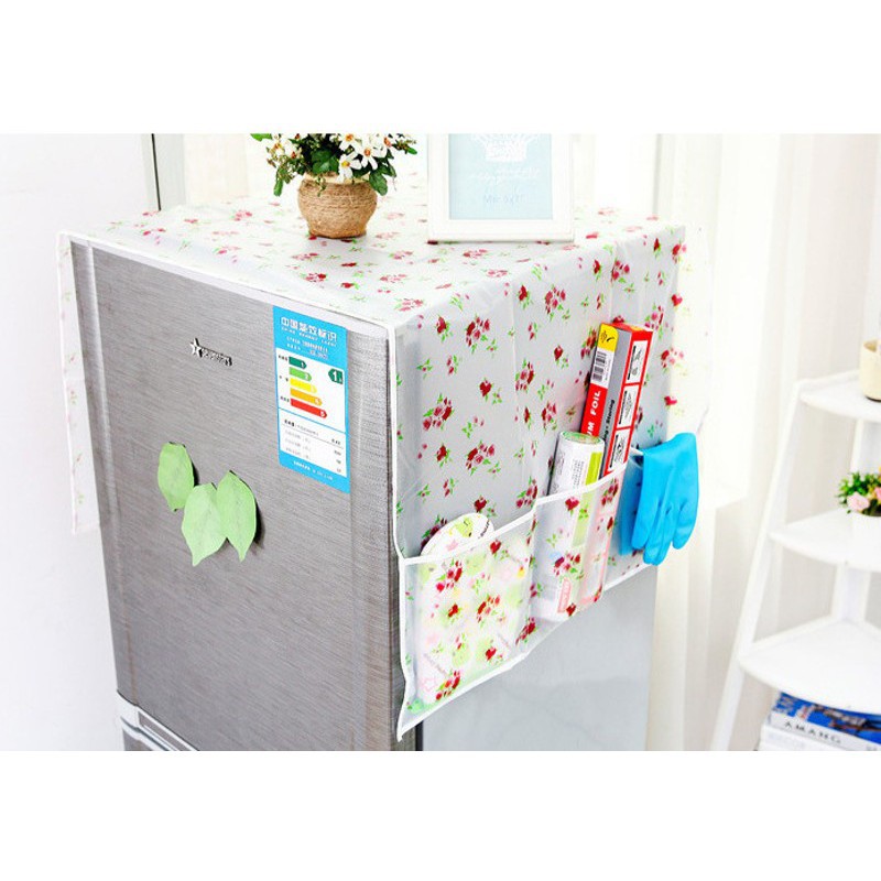 Phủ tủ lạnh bằng nilong chống thấm [Mishop]