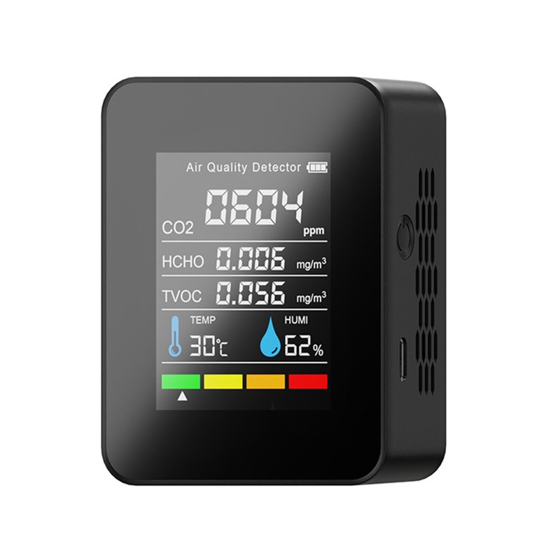 Thiết Bị Đo Độ Ẩm Không Khí CO2 HCHO TVOC