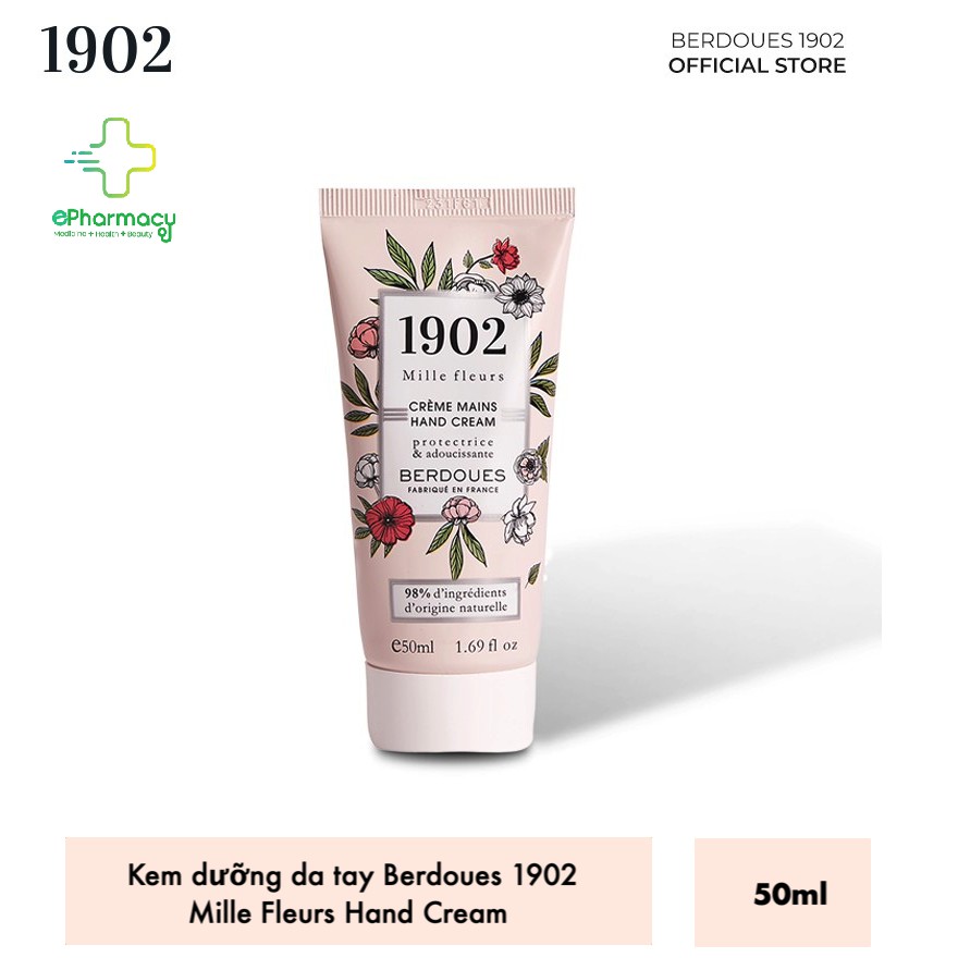 Kem Dưỡng Da Tay Berdoues 1902 Mille Fleurs 50ml