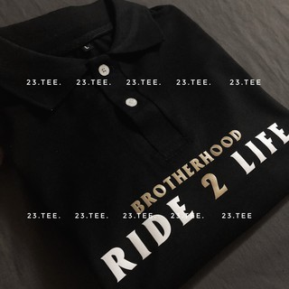 Áo thun có cổ Biker (100% ảnh thật)