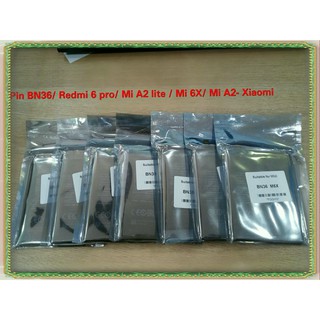 pin BN36/Redmi 6X/Mi A2 Xiaomi,mới
