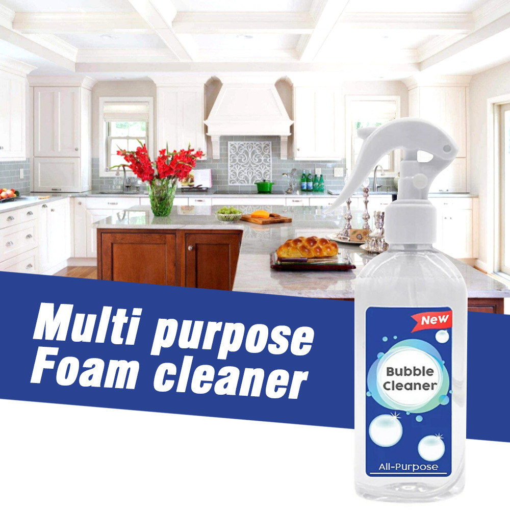 100/200ml Multi-Purpose Foam Cleaner Bubble Cleaner with Aroma for Home