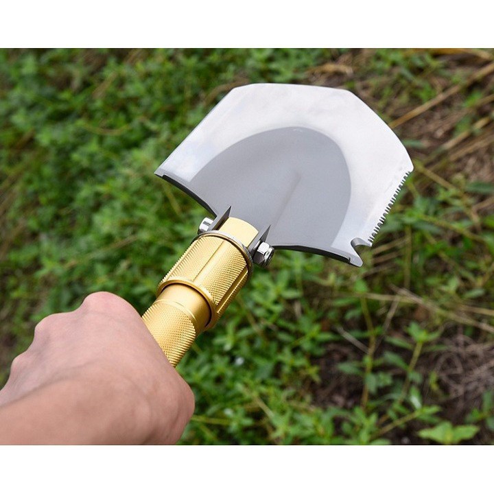 Bộ Xẻng Đa Năng Quân Dụng Cao Cấp, Đi Phượt Dã Ngoại Gấp Gọn Tiện Lợi