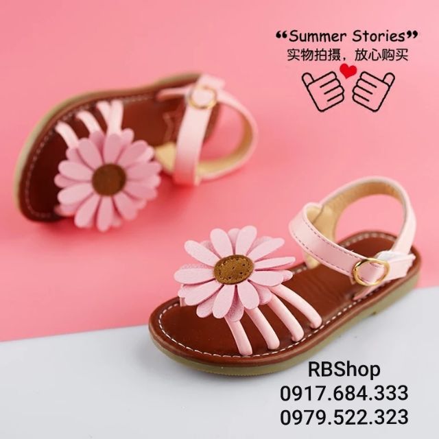 SANDAL HOA MẶT TRỜI ĐÁNG YÊU