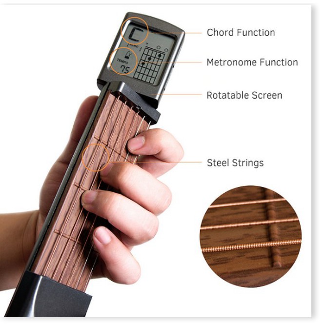 🇳 🇪 🇼®️ SOLO Metronome - Học đàn guitar bỏ túi với màn hình LCD hiển thị