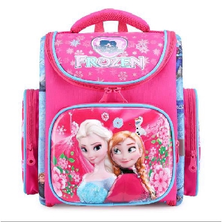 Balo chống gù tiểu học CAO CẤP [Elsa hồng] -Hàng xuất Nga - CAM KẾT RẺ NHẤT THỊ TRƯỜNG